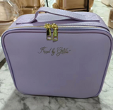 

	Purple Cosmetic Case with LED Lighting

