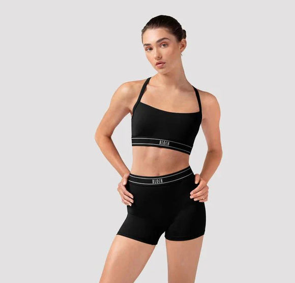 Bloch Ladies  Kaia Logo Crop Top Z30002