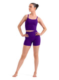 

	Bloch Opulence Rib Hem Back Strap Crop Top Z30031

