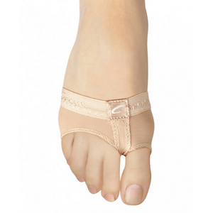 

	Capezio Beige Footundeez

