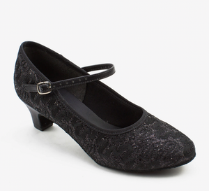 

	So Danca 1.5 Heel Closed Toe Ballroom Shoe with Lace Detail BL502

