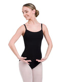 

	Black Leotard with Adjustable Straps and Built in bra

