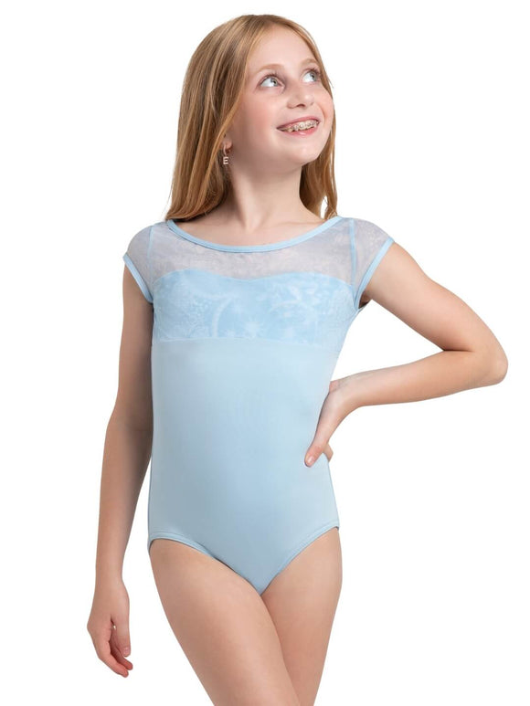 Capezio Jewel Garden Pearl Cap Sleeve Leotard 12288C