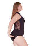 

	Capezio Embellish High Neck Leotard F12403W


