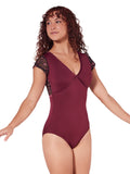 

	Capezio Fascination Short Sleeve Leotard F12402W

