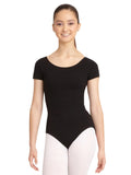 

	Short Sleeve Black Bodysuit

