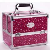 

	KBG Hot Pink Star Makeup Case with Mirror DS1005M

