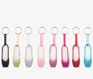 

	Glitter Mini Pointe Key Ring

