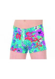 

	Mondor Metallic Print Shorts 7825

