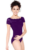 

	So Danca Lace Boatneck Leotard SL17/SL16

