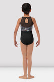 

	Ditsy Open Back Halter Leotard

