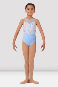 

	Ditsy Open Back Halter Leotard

