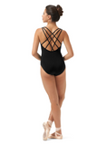 

	Mirella Tank Leotard with Scoop Front and Strappy Back M3113LM

