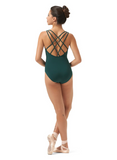 

	Mirella Tank Leotard with Scoop Front and Strappy Back M3113LM

