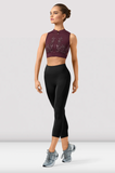 

	Bloch Rayna Zipper Mirage Print Crop Top Z9345

