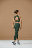 

	Bloch Rayna Zipper Mirage Print Crop Top Z9345

