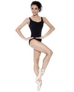 

	Tank Leotard with Mesh Back Inserts

