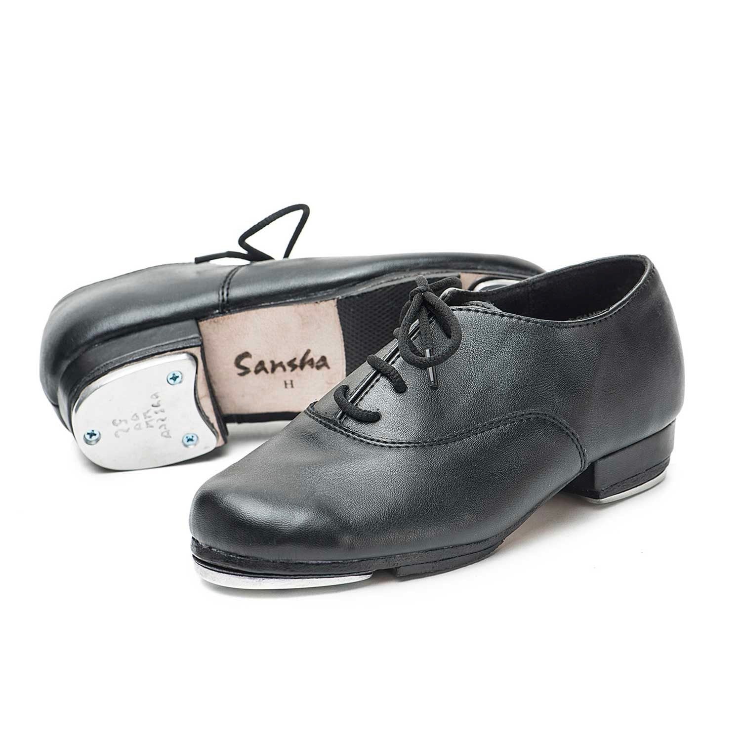 Heel tap shoes top